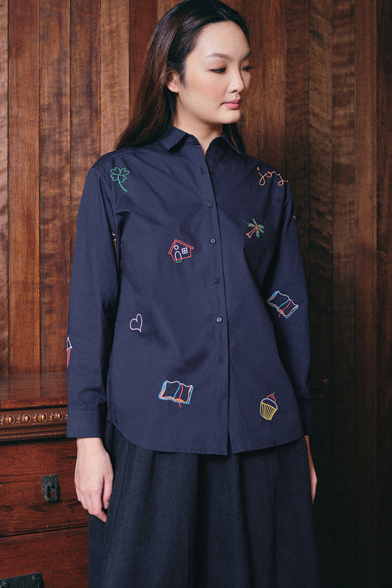 Sweet Escape Front Button Shirt