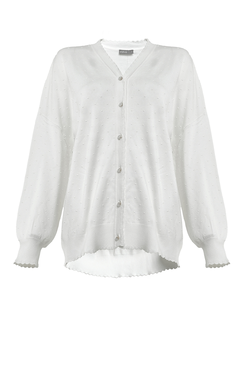 Wisama Drop-Shoulder Cardigan