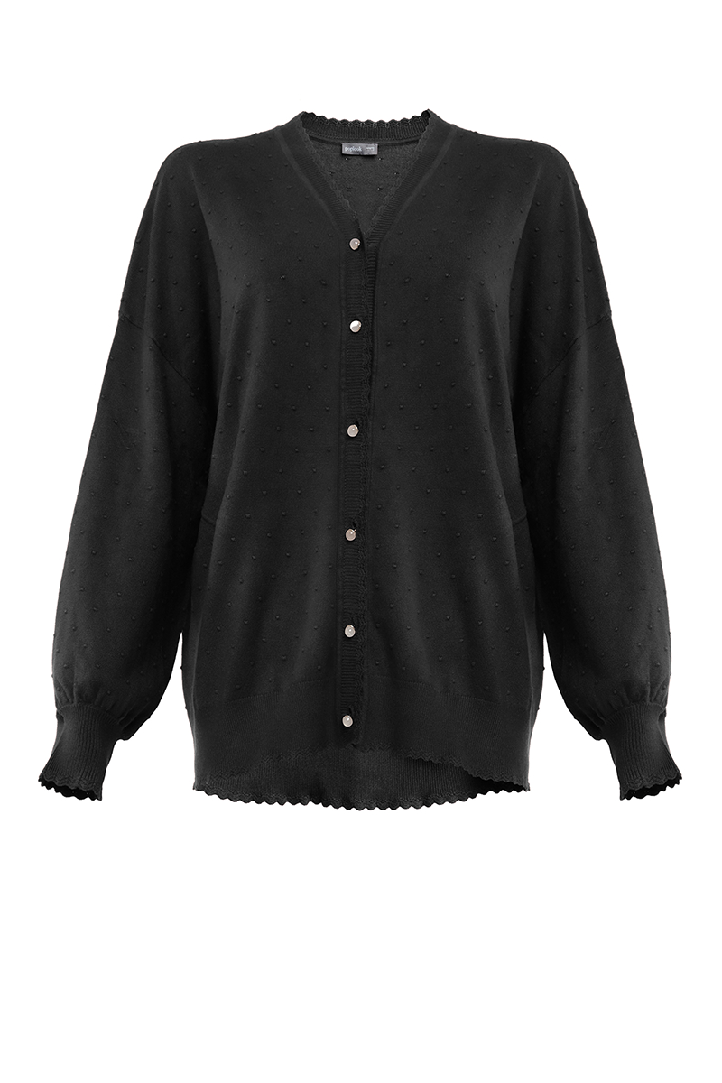 Wisama Drop-Shoulder Cardigan
