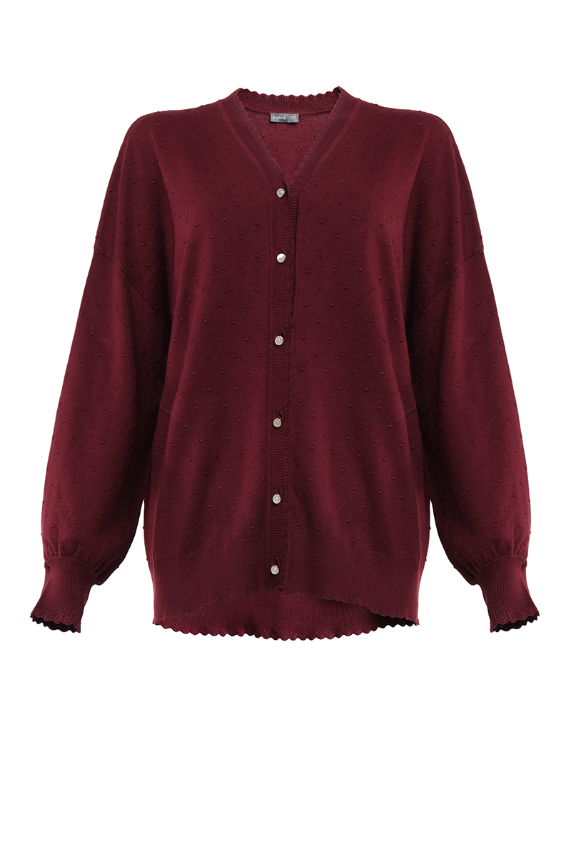 Wisama Drop-Shoulder Cardigan