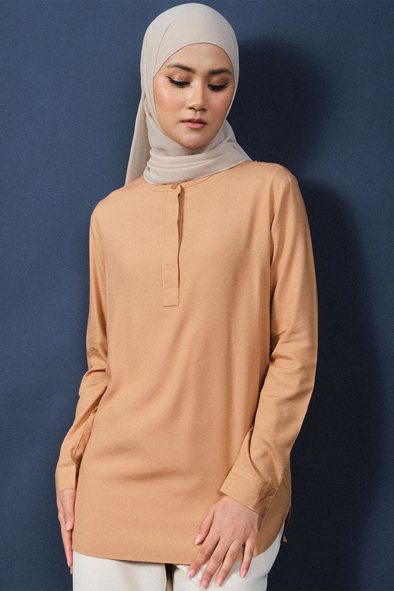 Haidence The Henley Popover Blouse 2.0