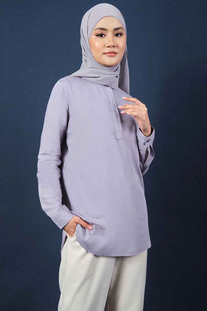 Haidence The Henley Popover Blouse 2.0